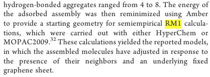 rm1 geometry diaminotriazines